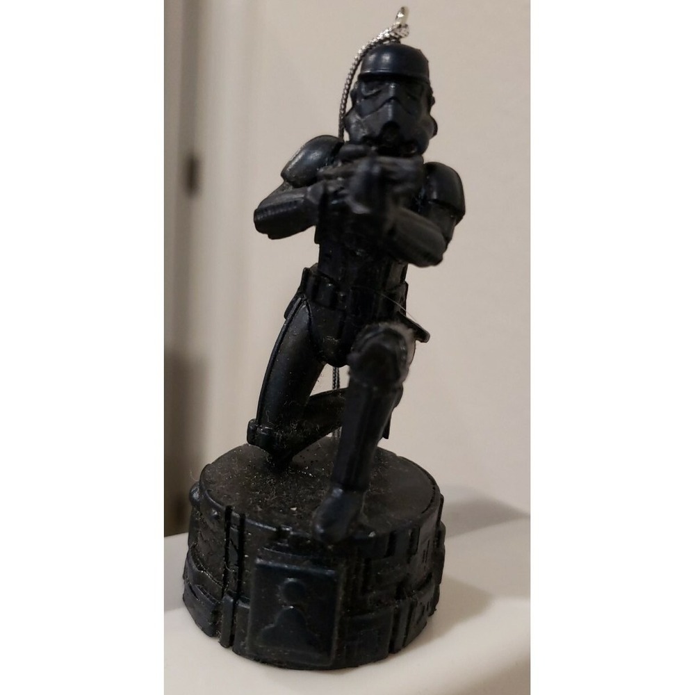STAR WARS BLACK Clone Trooper Figurine Christmas Tree Ornament